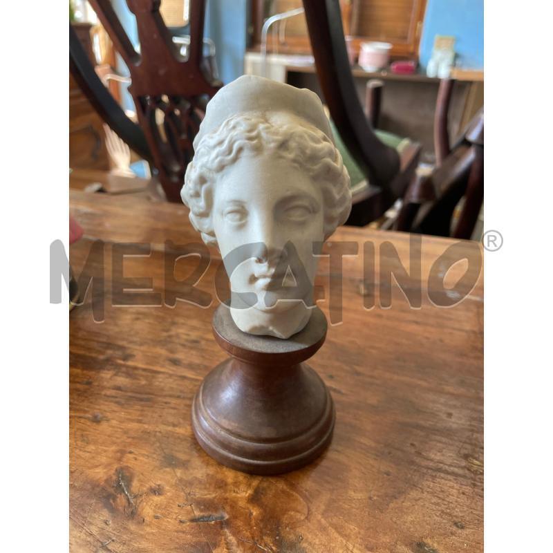 VOLTO CERAMICA SU SUPPORTO LEGNO | Mercatino dell'Usato Gallarate 1