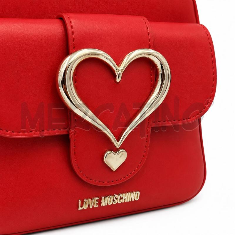 ZAINETTO D LOVE MOSCHINO ROSSO  | Mercatino dell'Usato Gallarate 4