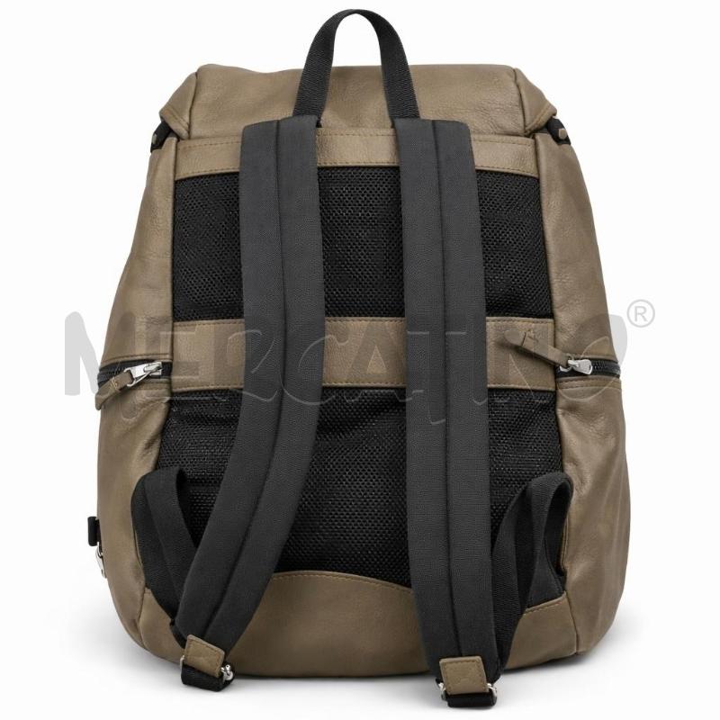 ZAINO D FURLA PELLE VERDE LACCI NERI | Mercatino dell'Usato Gallarate 3