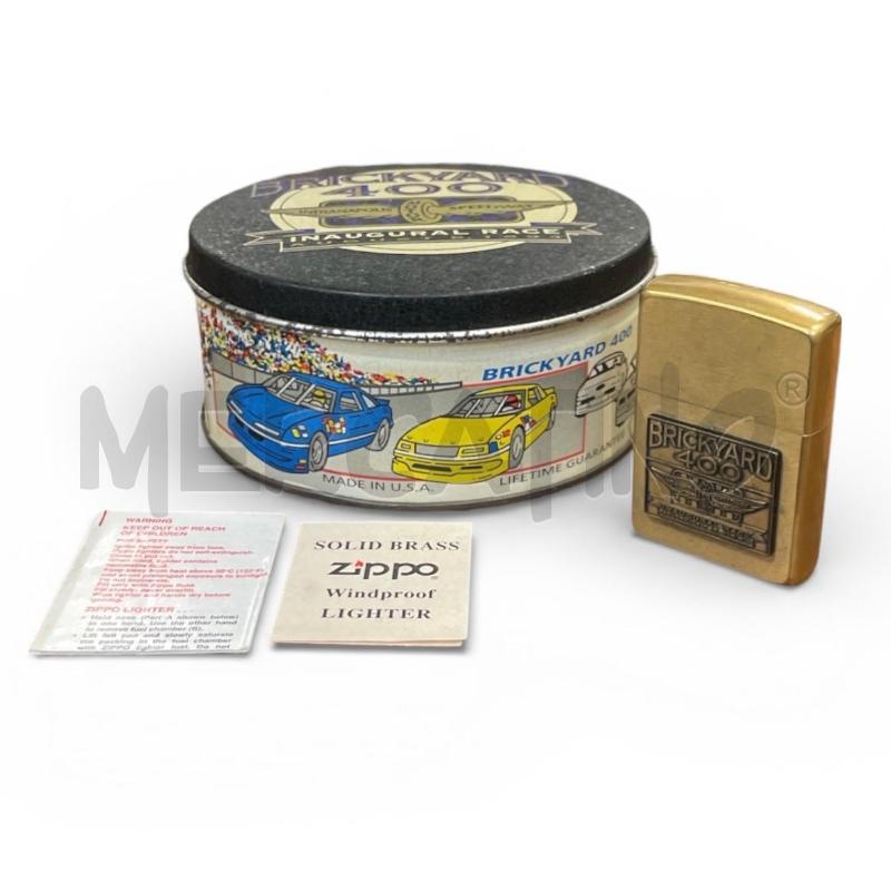ZIPPO BRICKYARD 400 CON SCATOLA DA COLLEZIONE  | Mercatino dell'Usato Gallarate 1