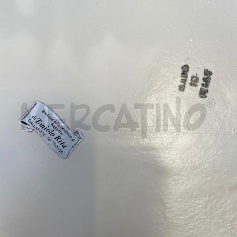 ZUPPIERA BASSANO CON PIATTO CON DECORAZIONI  | Mercatino dell'Usato Gallarate 5