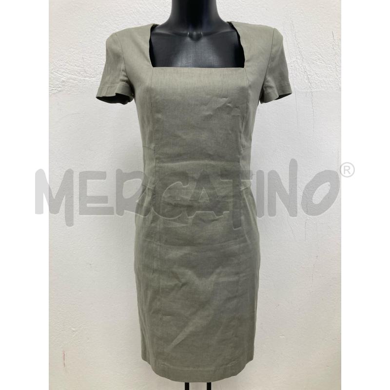 ABITO DONNA ARMANI JEANS VERDE SCOLLO QUADRATO | Mercatino dell'Usato Gazzada schianno 1