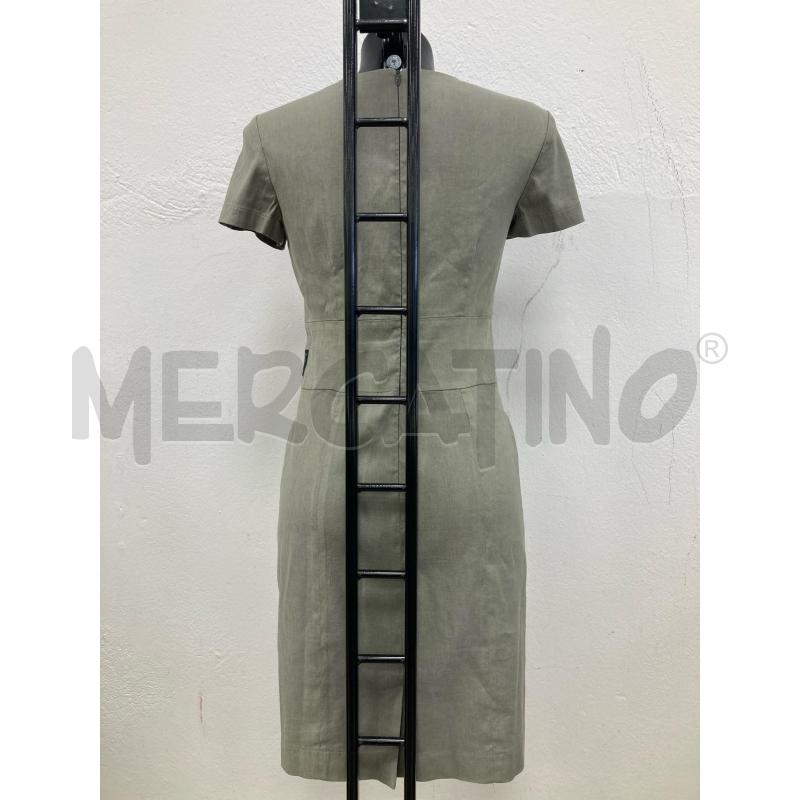 ABITO DONNA ARMANI JEANS VERDE SCOLLO QUADRATO | Mercatino dell'Usato Gazzada schianno 2