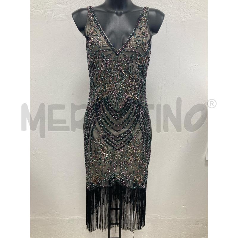 ABITO DONNA BABEYOND PAIETTES FRANGE | Mercatino dell'Usato Gazzada schianno 1