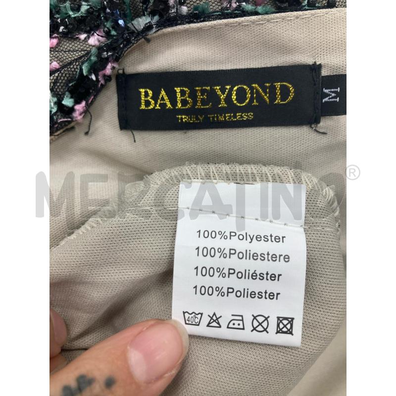 ABITO DONNA BABEYOND PAIETTES FRANGE | Mercatino dell'Usato Gazzada schianno 4