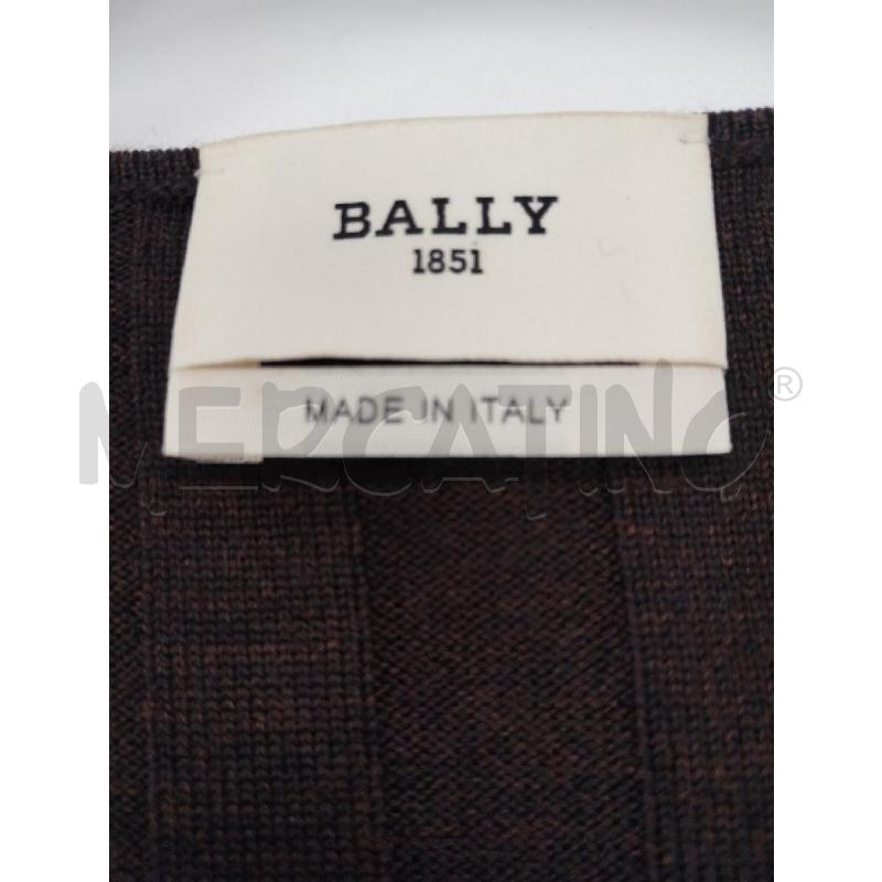 ABITO DONNA BALLY COSTINE MARRONE MANICHE PELLE | Mercatino dell'Usato Gazzada schianno 3
