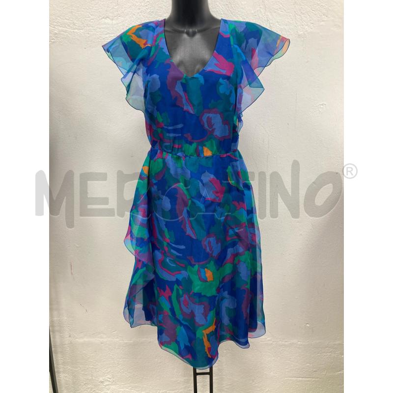 ABITO DONNA EMPORIO ARMANI SETA CARTELLINO BLU COLORATO | Mercatino dell'Usato Gazzada schianno 1