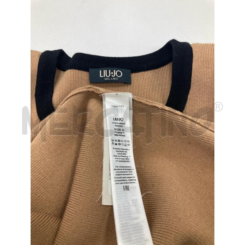 ABITO DONNA LIUJO BEIGE PROFILO NERO | Mercatino dell'Usato Gazzada schianno 4