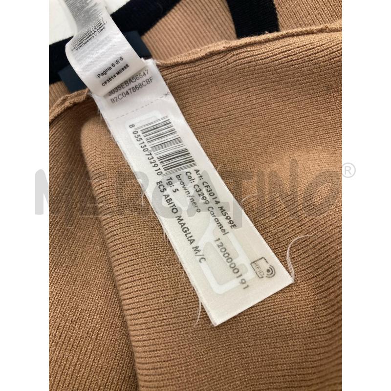 ABITO DONNA LIUJO BEIGE PROFILO NERO | Mercatino dell'Usato Gazzada schianno 5