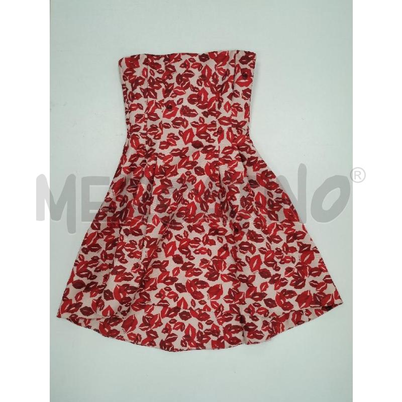 ABITO DONNA LIU JO BEIGE BACI ROSSI | Mercatino dell'Usato Gazzada schianno 1