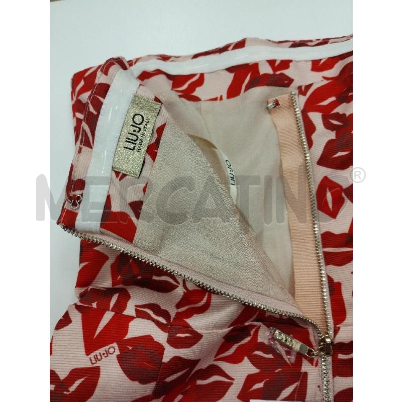ABITO DONNA LIU JO BEIGE BACI ROSSI | Mercatino dell'Usato Gazzada schianno 4