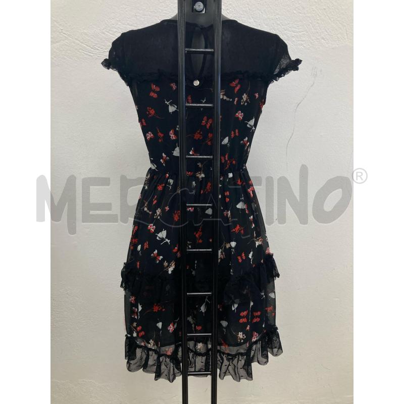ABITO DONNA LIU JO NERO DISEGNO BALLERINE FIORI | Mercatino dell'Usato Gazzada schianno 2