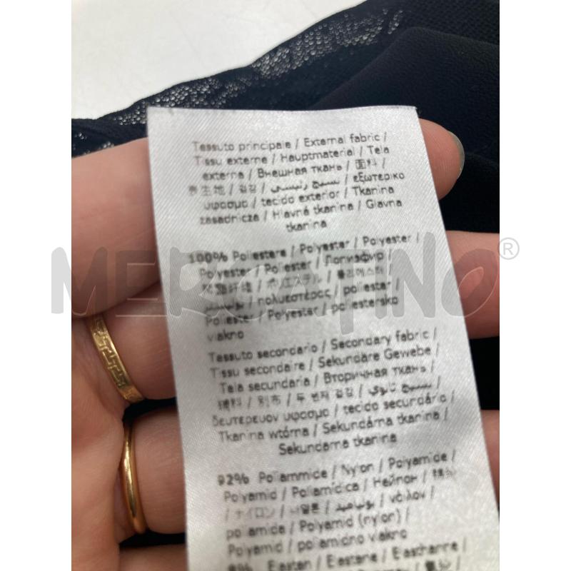 ABITO DONNA LIU JO NERO DISEGNO BALLERINE FIORI | Mercatino dell'Usato Gazzada schianno 5