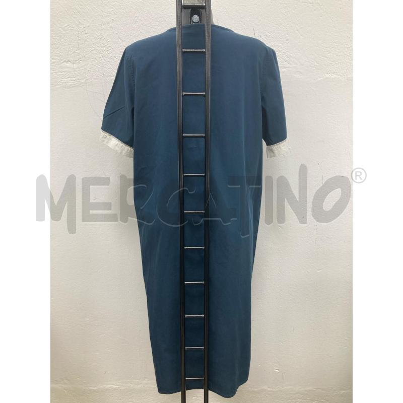 ABITO DONNA MARINA RINALDI BLU BORDO BIANCO | Mercatino dell'Usato Gazzada schianno 2