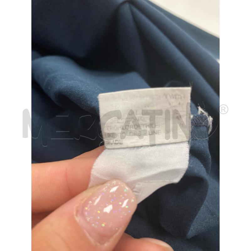 ABITO DONNA MARINA RINALDI BLU BORDO BIANCO | Mercatino dell'Usato Gazzada schianno 4