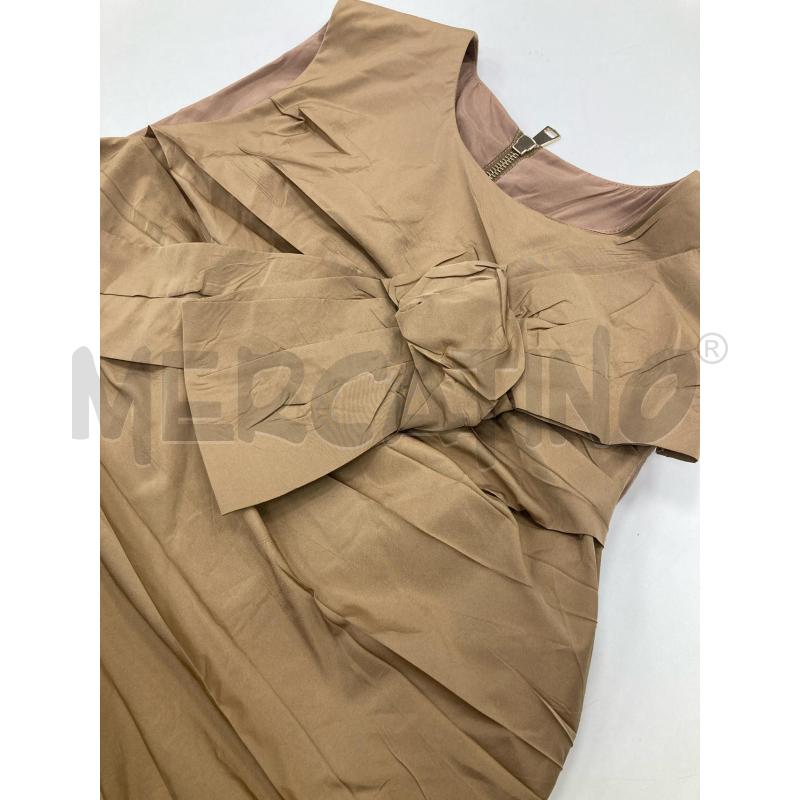 ABITO DONNA MAXMARA CARAMELLO FIOCCO DAVANTI | Mercatino dell'Usato Gazzada schianno 5