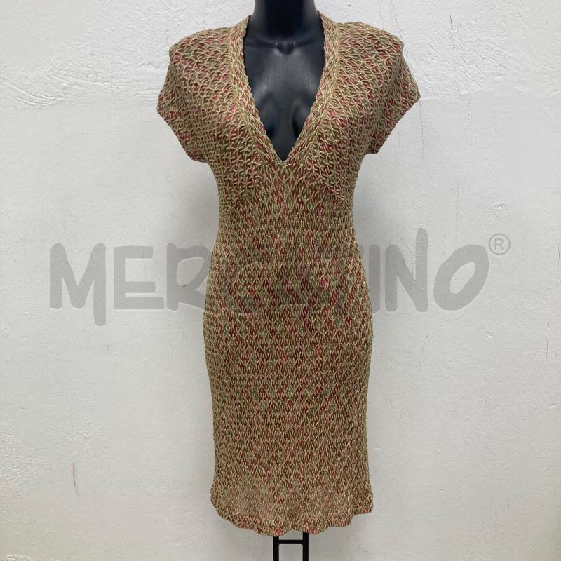 ABITO DONNA MISSONI CON SOTTOVESTE ORO ROSA | Mercatino dell'Usato Gazzada schianno 1