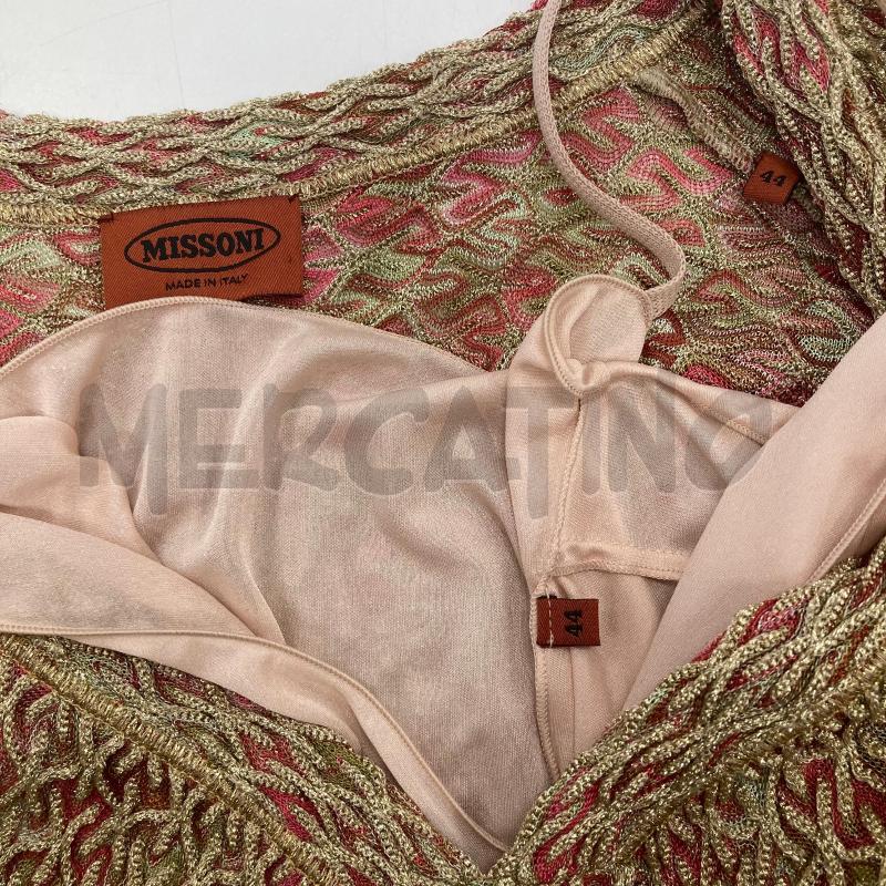 ABITO DONNA MISSONI CON SOTTOVESTE ORO ROSA | Mercatino dell'Usato Gazzada schianno 3