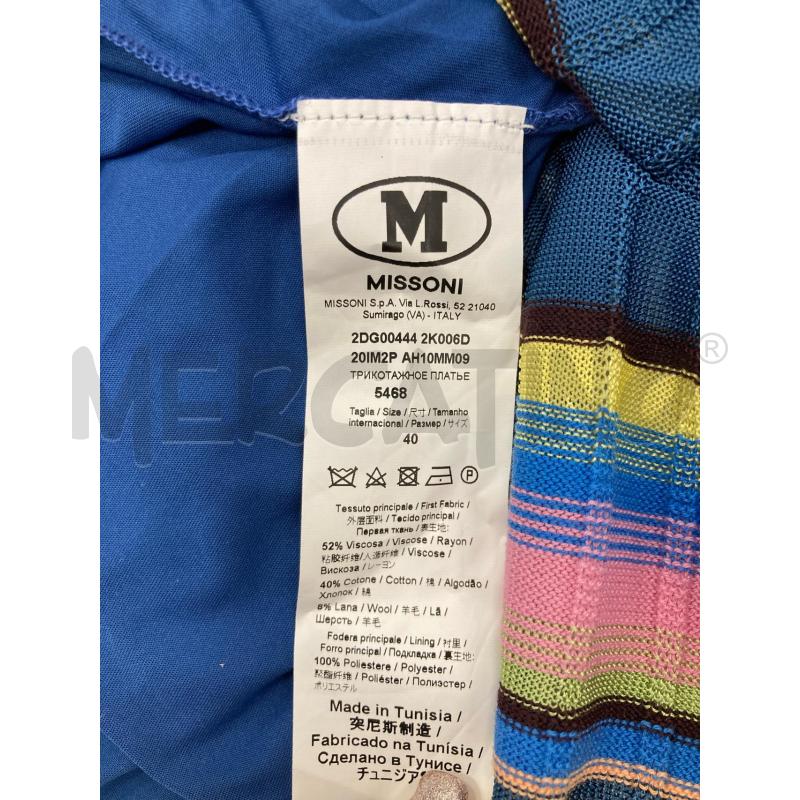 ABITO DONNA MISSONI RIGHE COLORATE | Mercatino dell'Usato Gazzada schianno 4