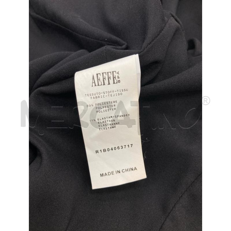 ABITO DONNA MOSCHINO NERO COLLO CERCHI BIANCHI | Mercatino dell'Usato Gazzada schianno 4