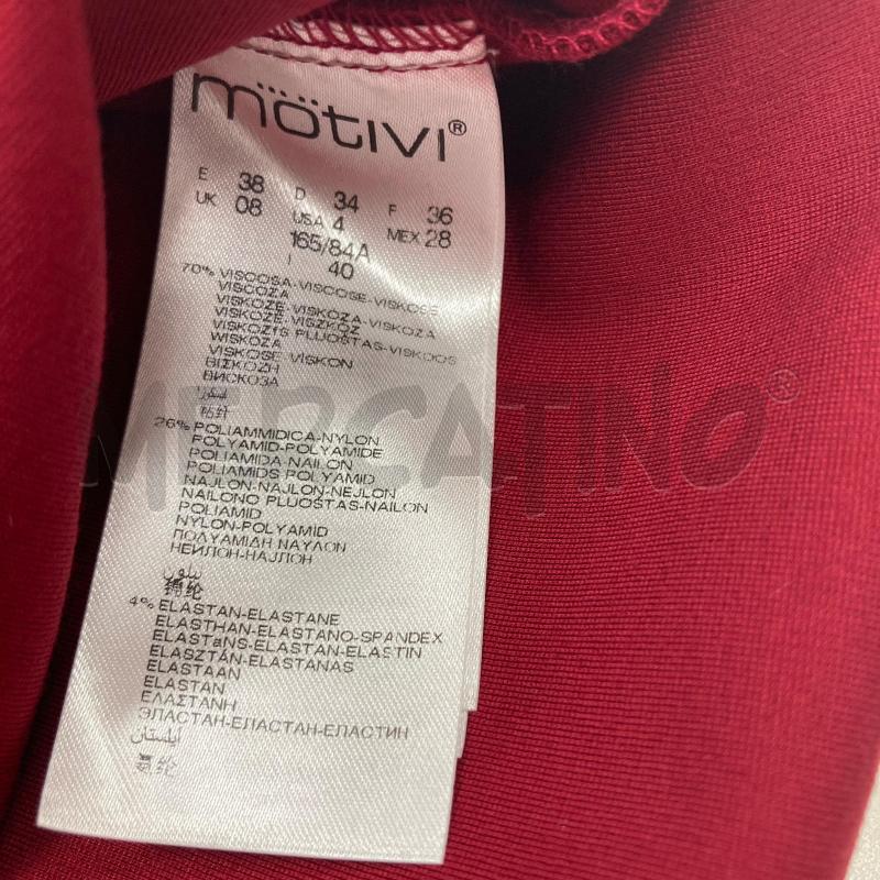 ABITO DONNA MOTIVI ROSSO CARTELLINO | Mercatino dell'Usato Gazzada schianno 4