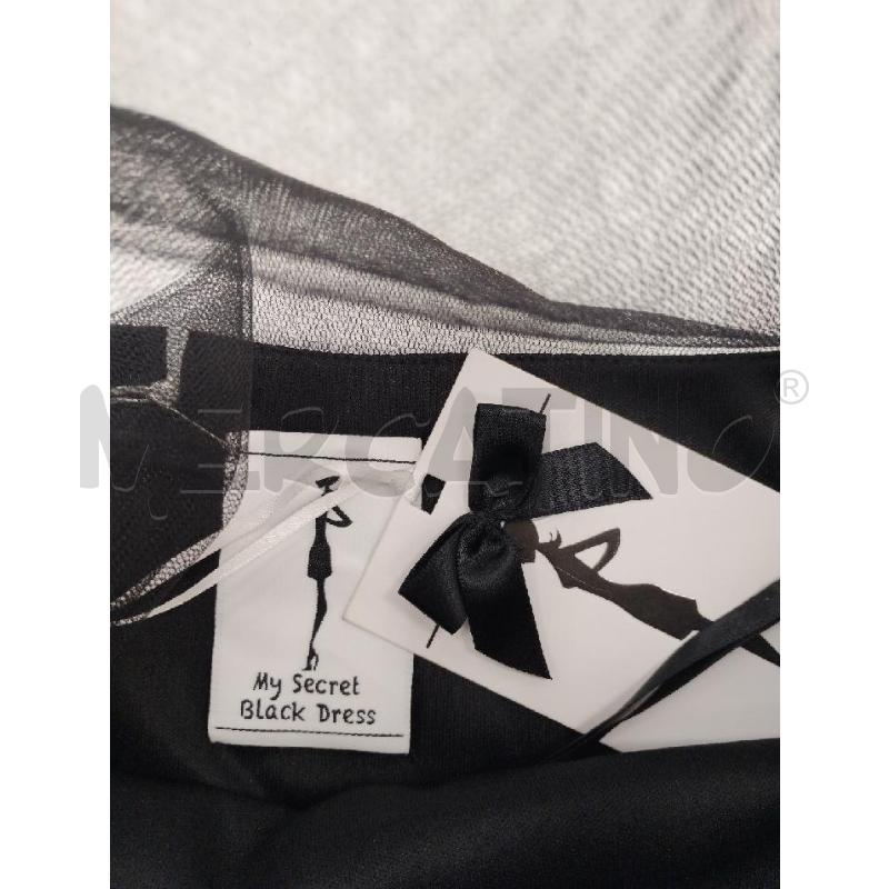 ABITO DONNA MY SECRET NERO GONNA TULLE | Mercatino dell'Usato Gazzada schianno 3