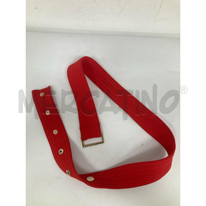 ABITO DONNA NENETTE ROSSO CON CINTURA CARTELLINO | Mercatino dell'Usato Gazzada schianno 4