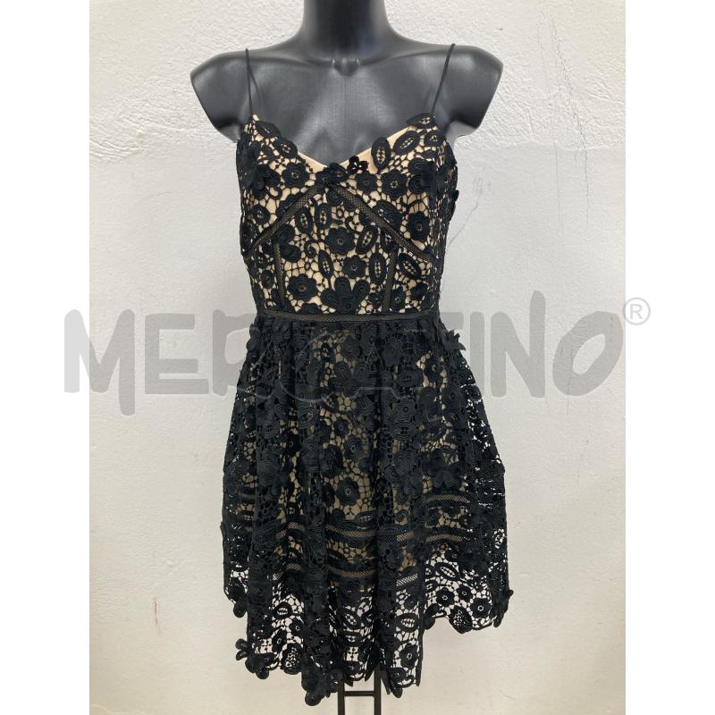 ABITO DONNA NO SECRETS PIZZO SOTTOVESTE BEIGE | Mercatino dell'Usato Gazzada schianno 1