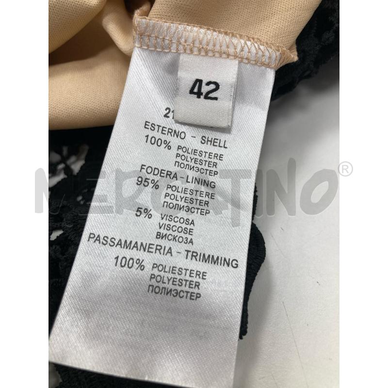 ABITO DONNA NO SECRETS PIZZO SOTTOVESTE BEIGE | Mercatino dell'Usato Gazzada schianno 4