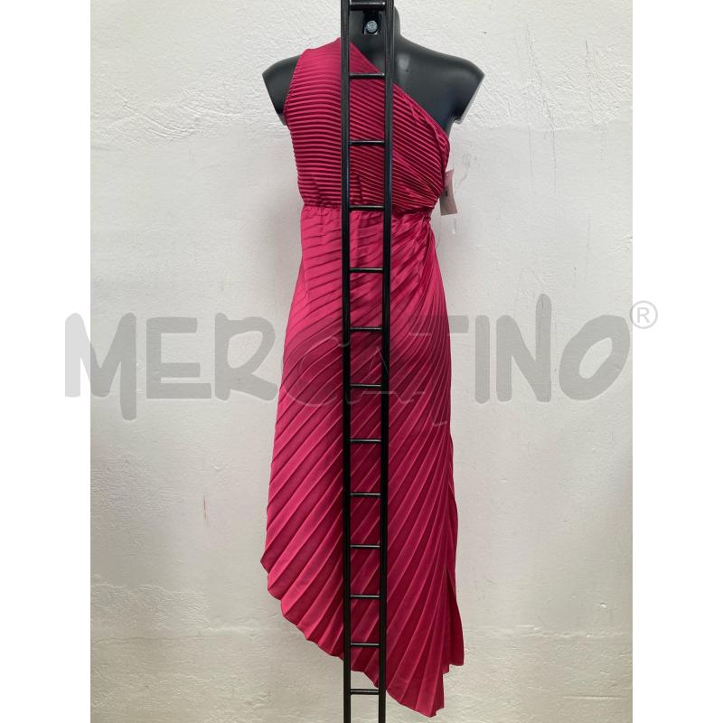 ABITO DONNA OCCULT FUXIA MONOSPALLA FIORE CARTELLINO | Mercatino dell'Usato Gazzada schianno 3