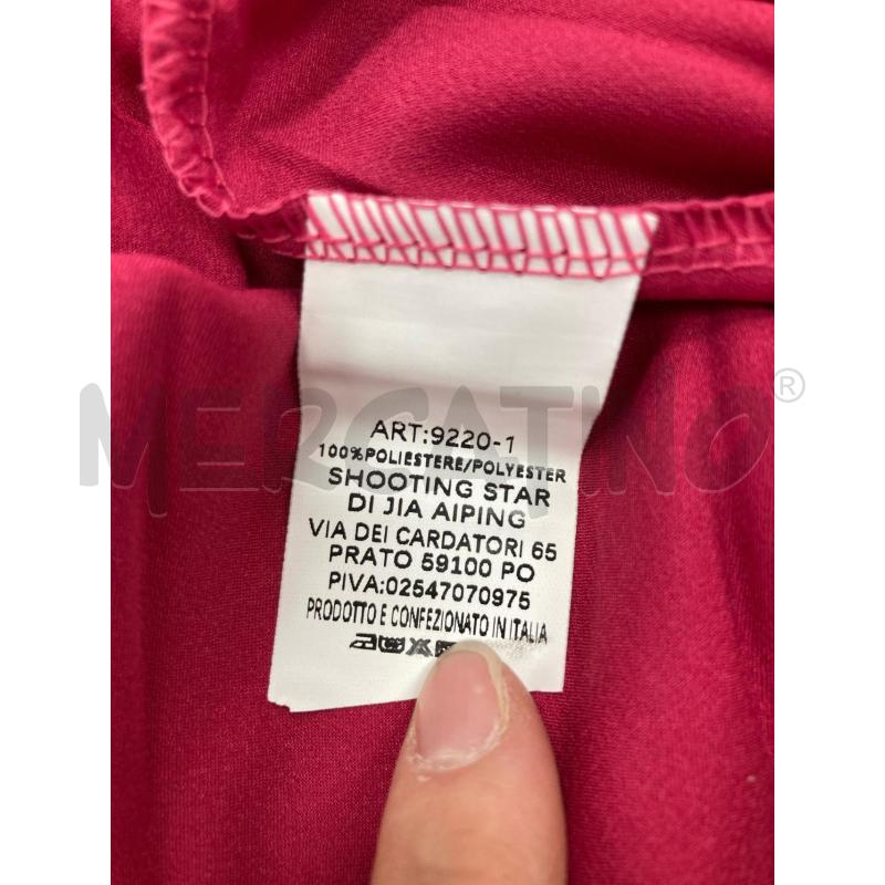 ABITO DONNA OCCULT FUXIA MONOSPALLA FIORE CARTELLINO | Mercatino dell'Usato Gazzada schianno 4