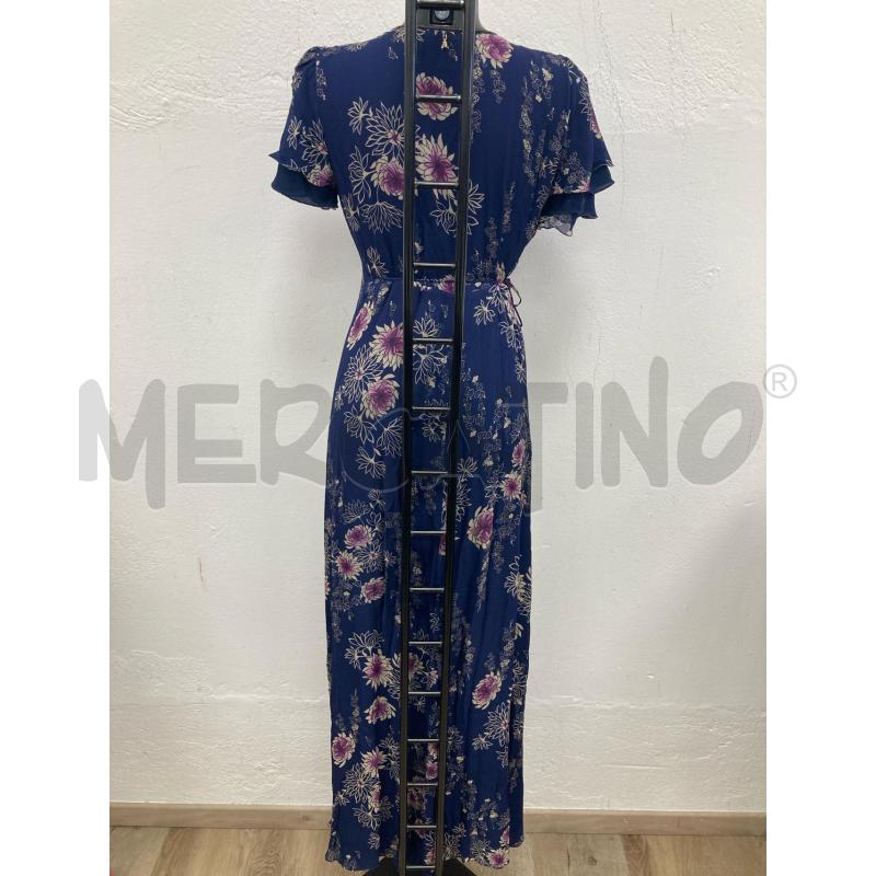 ABITO DONNA PATRIZIA PEPE BLU FIORI VIOLA | Mercatino dell'Usato Gazzada schianno 2