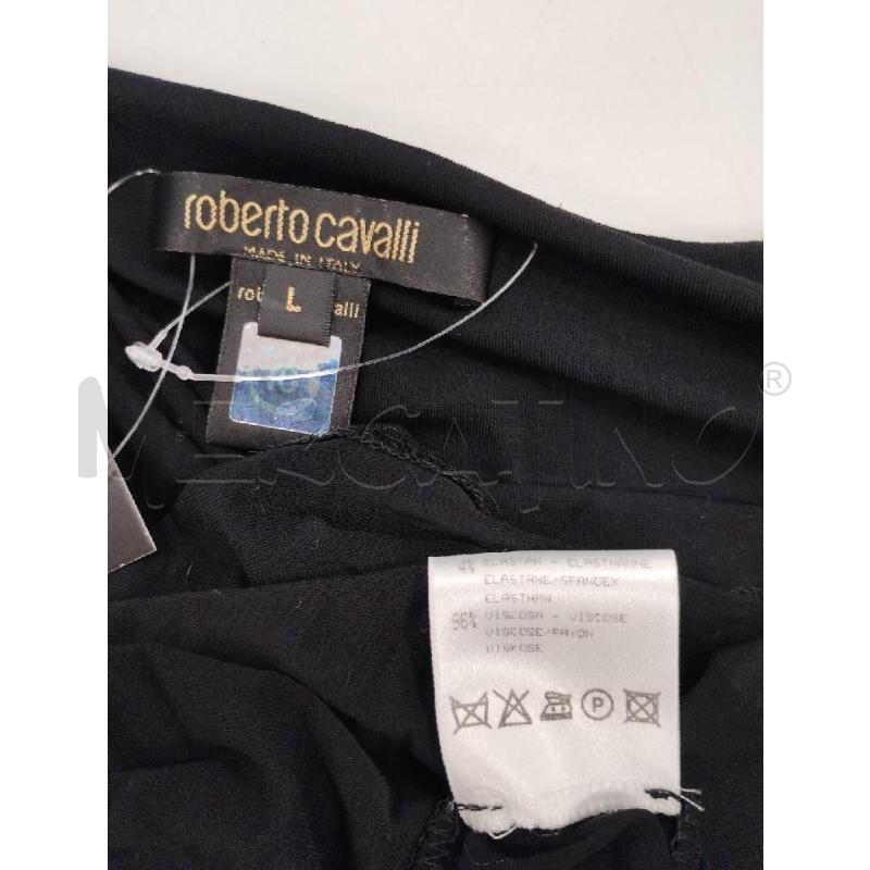 ABITO DONNA ROBERTO CAVALLI NERO ZIP ORO | Mercatino dell'Usato Gazzada schianno 4