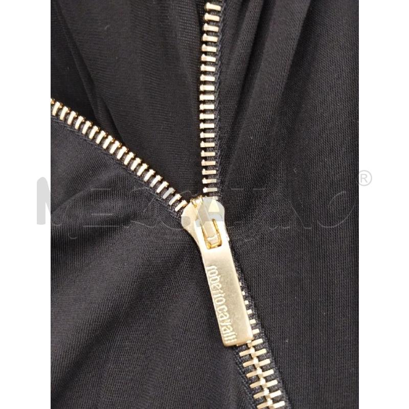 ABITO DONNA ROBERTO CAVALLI NERO ZIP ORO | Mercatino dell'Usato Gazzada schianno 5