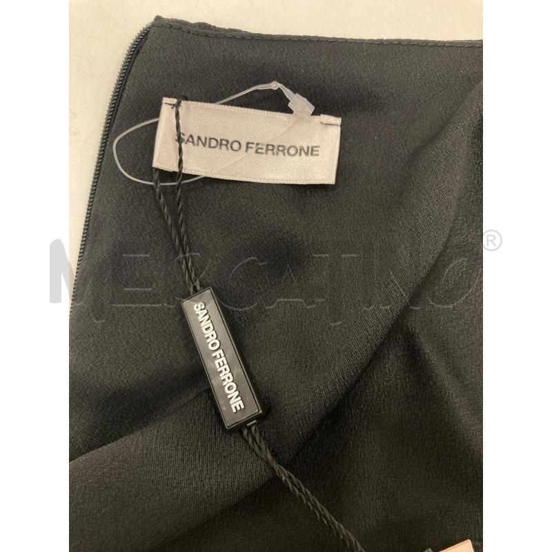 ABITO DONNA SANDRO FERRONE NERO CARTELLINO | Mercatino dell'Usato Gazzada schianno 3