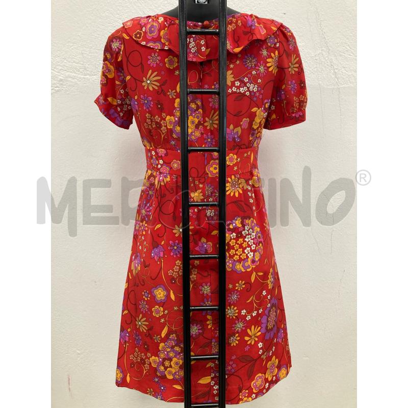 ABITO DONNA TIBI ROSSO FIORI GIALLO ROSA | Mercatino dell'Usato Gazzada schianno 2