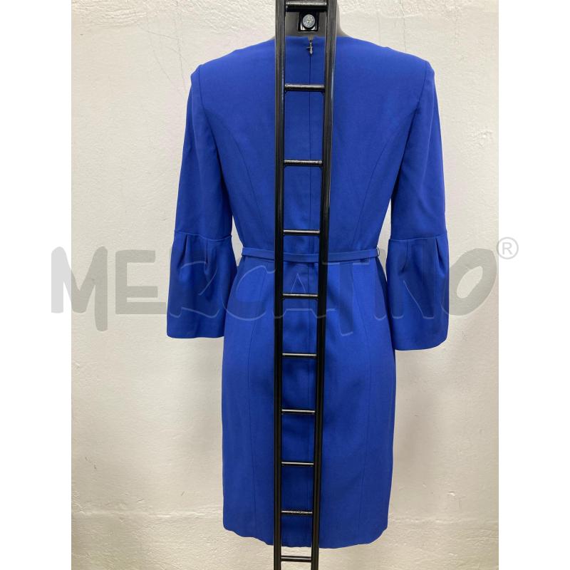 ABITO DONNA TRU-TRUSSARDI BLU+CINTURA  | Mercatino dell'Usato Gazzada schianno 2