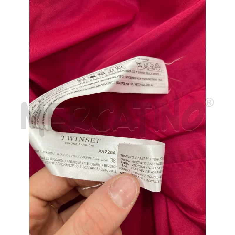 ABITO DONNA TWINSET FUXIA  | Mercatino dell'Usato Gazzada schianno 4