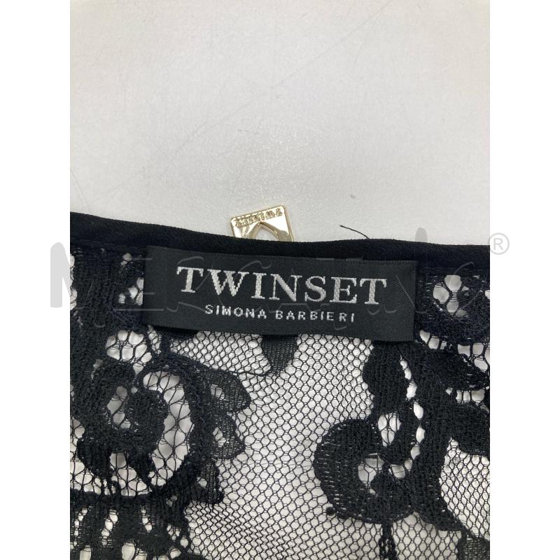 ABITO DONNA TWINSET NERO PIZZO | Mercatino dell'Usato Gazzada schianno 3