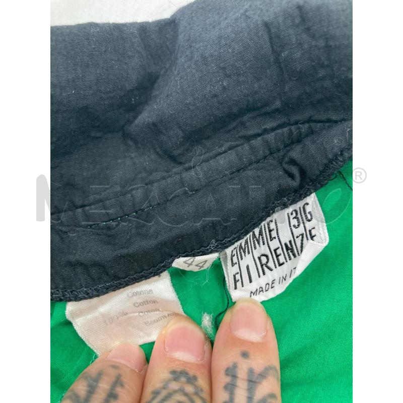 ABITO DONNA VINTAGE VERDE COLLETTO TASCHE NERO  | Mercatino dell'Usato Gazzada schianno 4