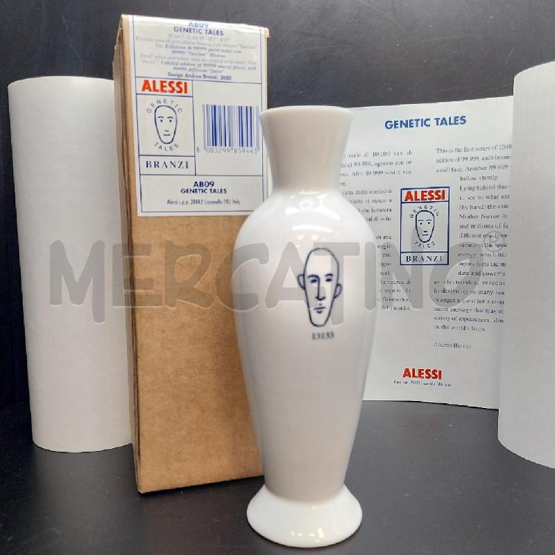 ALESSI VASO GENETIC TALES ANDREA BRANZI 13133 LIMITED EDITION | Mercatino dell'Usato Gazzada schianno 1