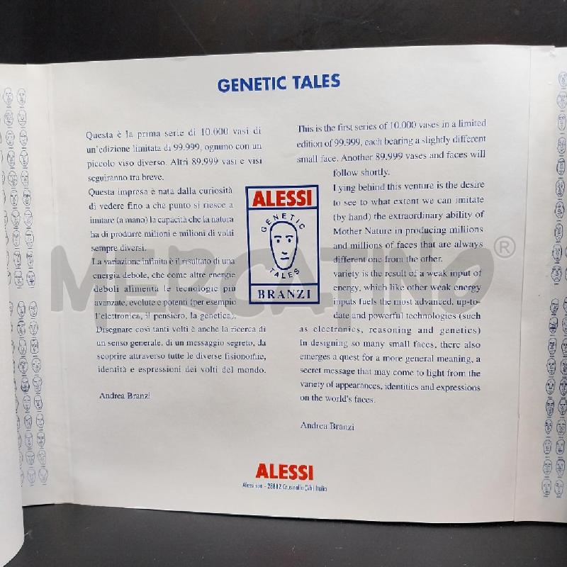 ALESSI VASO GENETIC TALES ANDREA BRANZI 13136 ED. LIMITED | Mercatino dell'Usato Gazzada schianno 4