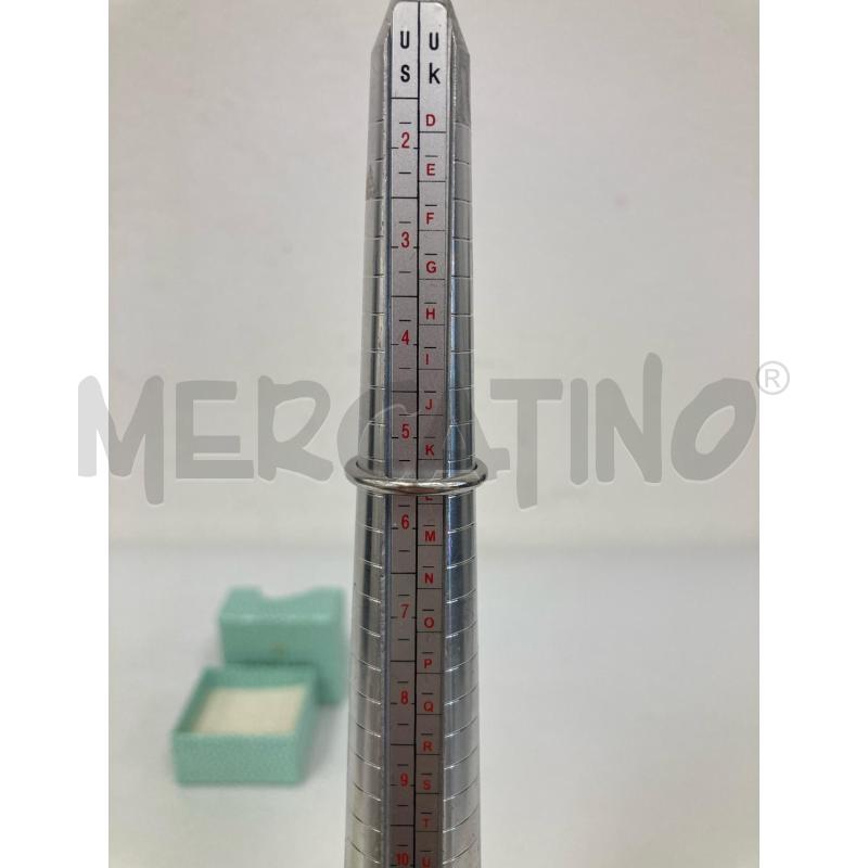 ANELLO DONNA PIERRE LANG COLOR ARGENTO FIORELLINO | Mercatino dell'Usato Gazzada schianno 3