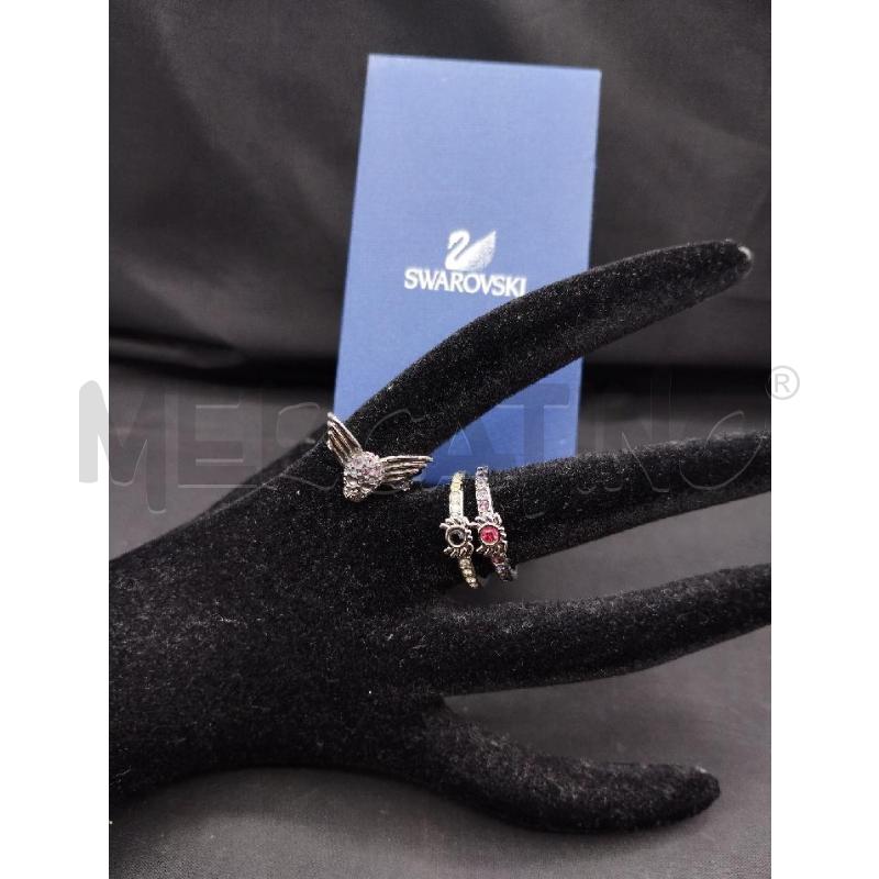 ANELLO DONNA SWAROVSKI 3PZ | Mercatino dell'Usato Gazzada schianno 2