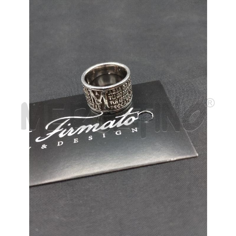 ANELLO DONNA TUUM PREGHIERA AVE MARIA | Mercatino dell'Usato Gazzada schianno 3