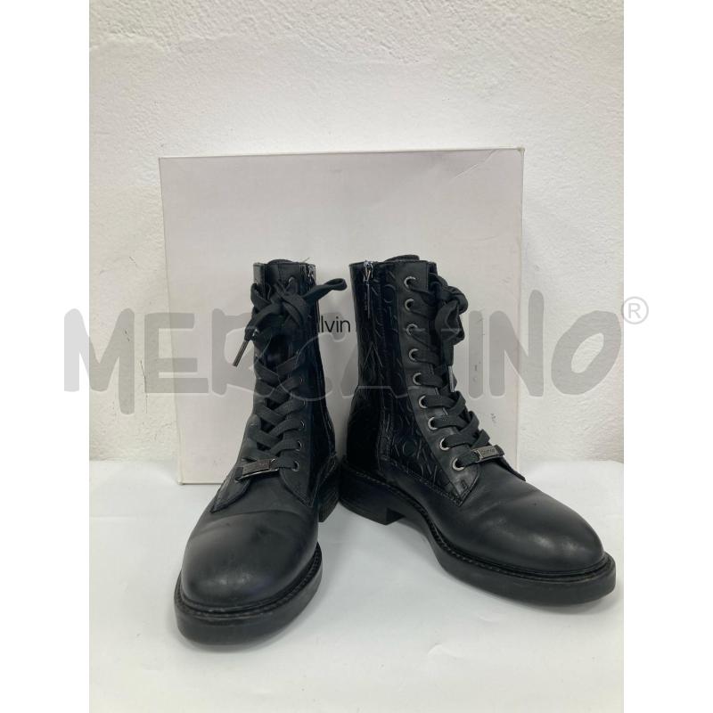 ANFIBI DONNA CK NERO  | Mercatino dell'Usato Gazzada schianno 1