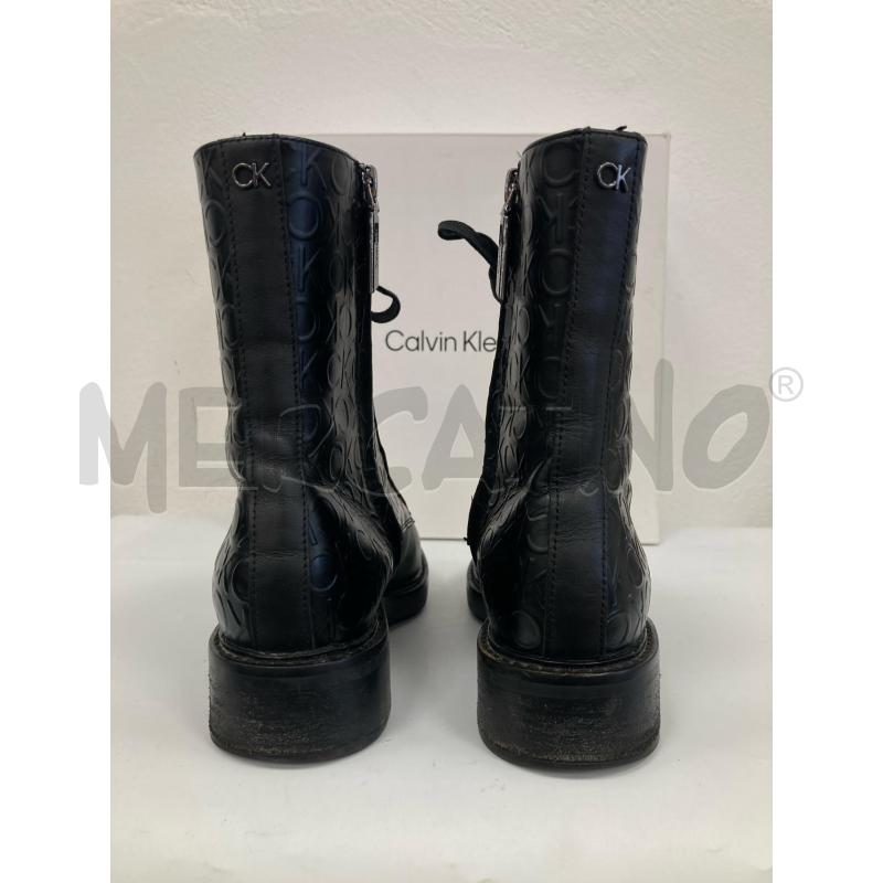 ANFIBI DONNA CK NERO  | Mercatino dell'Usato Gazzada schianno 3