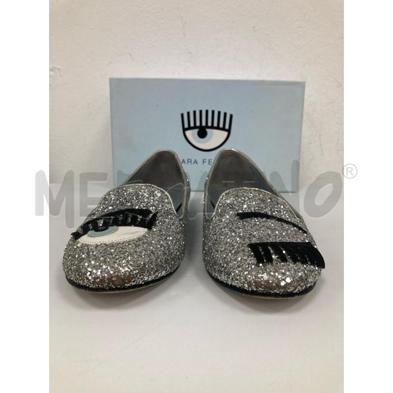 BALLERINA CHIARA FERRAGNI ARGENTO PAILETTE | Mercatino dell'Usato Gazzada schianno 2