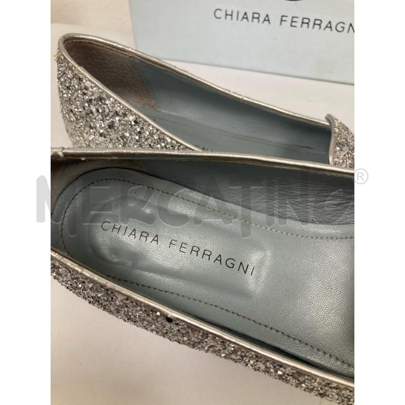 BALLERINA CHIARA FERRAGNI ARGENTO PAILETTE | Mercatino dell'Usato Gazzada schianno 5