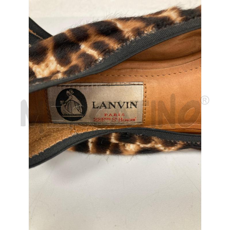 BALLERINA LANVIN MACULATE CAVALLINO | Mercatino dell'Usato Gazzada schianno 5